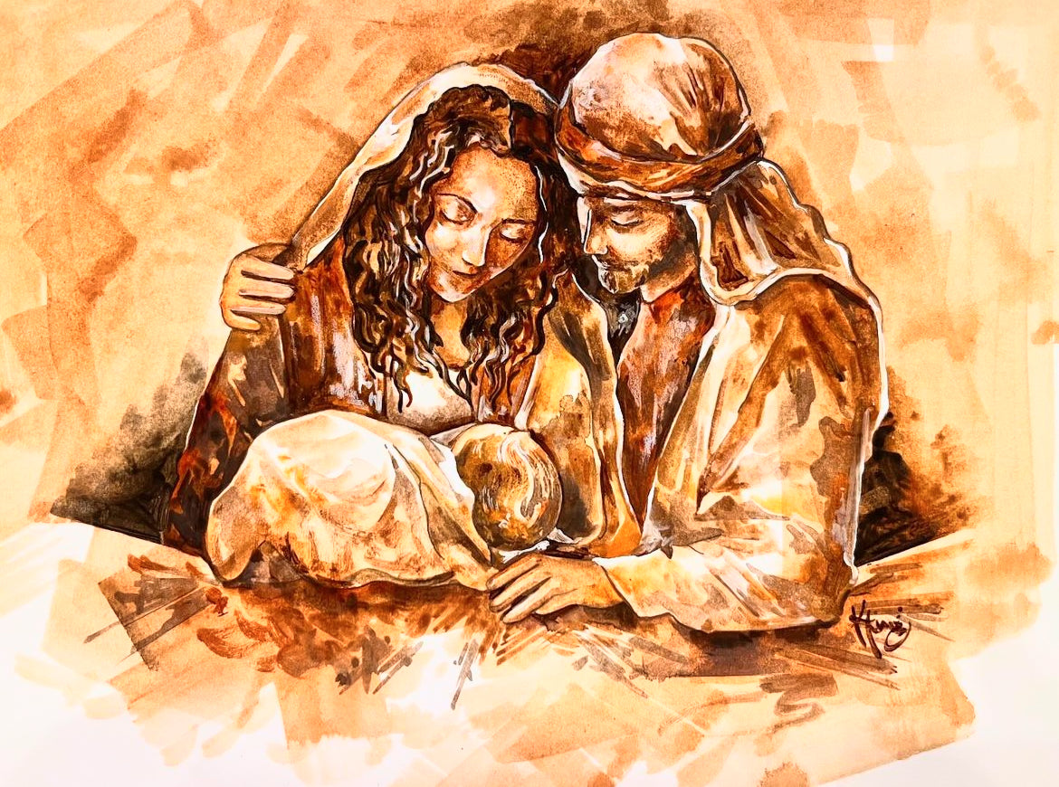 Bethlehem - Watercolor Original