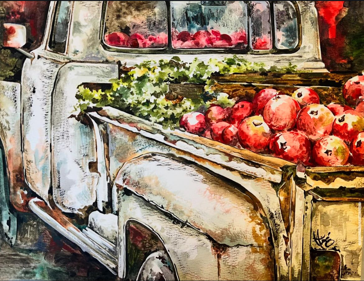 Apple Truck - Fine Art Print