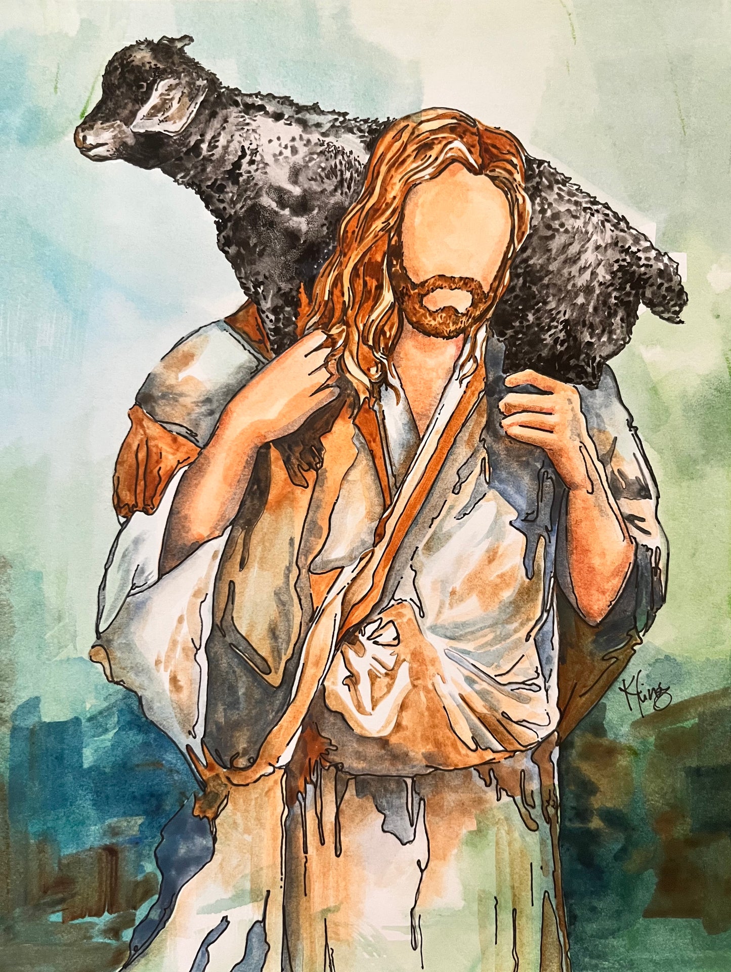 The Good Shepherd - Fine Art Print