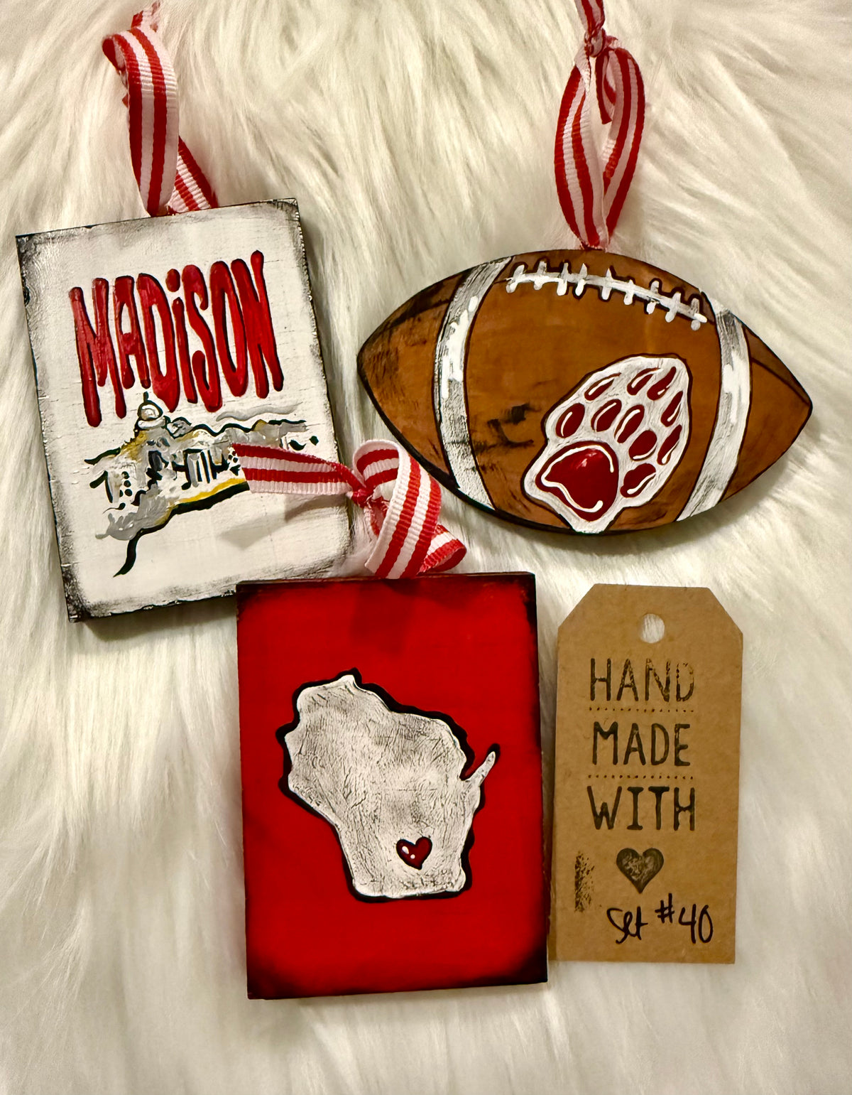 Set #40 - Madison (3 ornaments)
