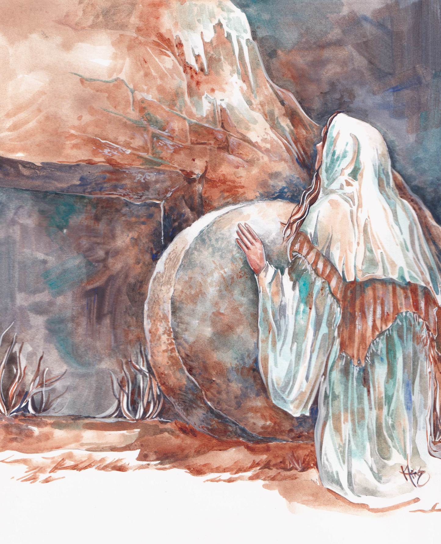 Morning - Watercolor Original