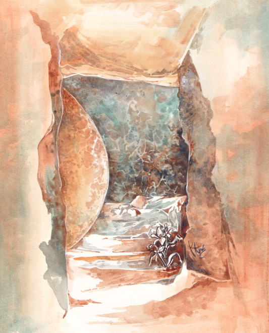 Empty - Watercolor Original