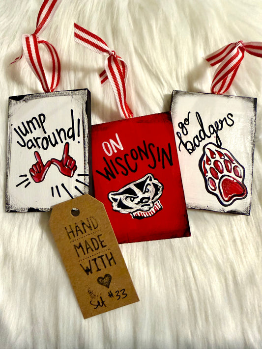 Set #33 - Jump Around (3 ornaments)