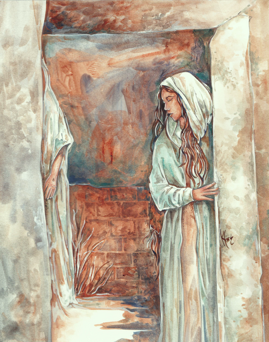 Mary - Watercolor Original