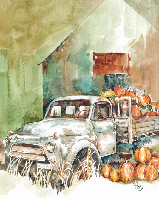 Pumpkin Patch - Fine Art Print