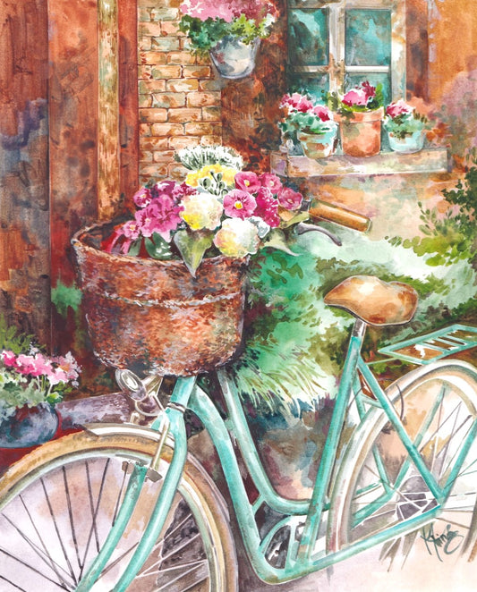 Flowery Bike